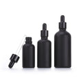 5ml 10ml 15ml 20ml 30ml 50ml 100ml Primary Raw Black Frosted Glass Essential Oil Dropper Pipette Perfume Bottle