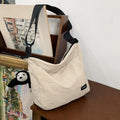 Lightweight Casual Versatile Women Messenger Bags Large Capacity Sports Female Shoulder Bag Solid Color Ladies Soft Handbag