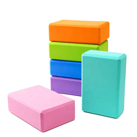 Custom Logo Cheap EVA Foam Yoga Block to Improve Strength Flexibility Balance Brick Pilates Accessories