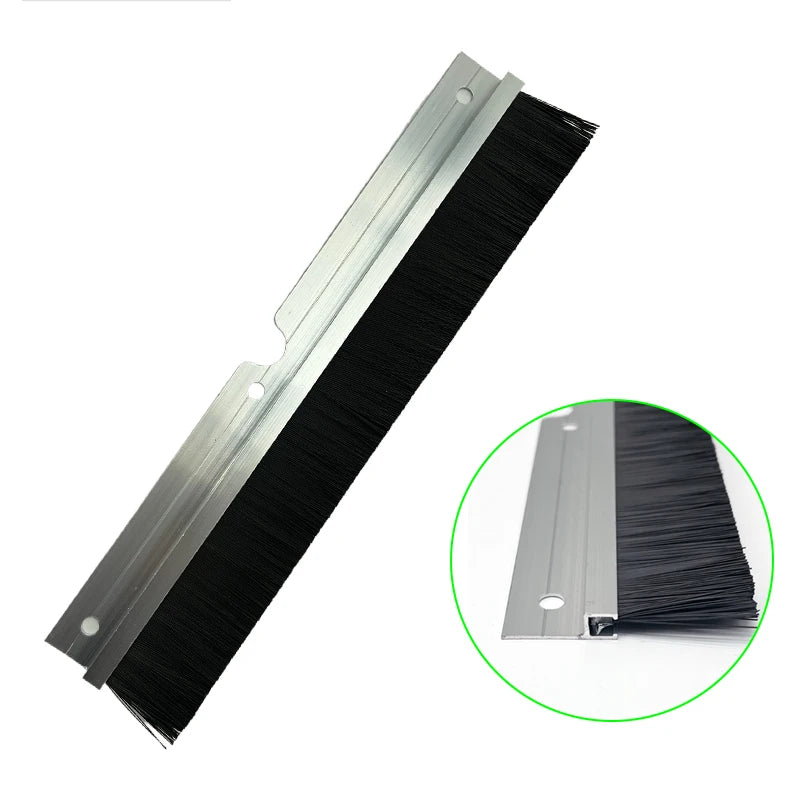 Industrial Grade Garage Door Roller Shutter Weather Strip Brush Seal Customizable OEM Support