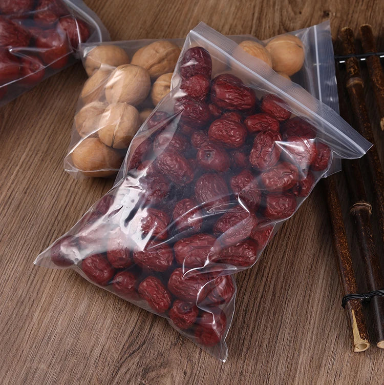 High Quality Storage Vacuum Seal Bag with logo Plastic Sealing Bags for Food and Snack Bags