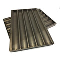 Commercial Bakeware PTFE Nonstick 4/5/6  Slots Aluminum Bread Mold Perforated Baguette Baking Tray French Bread Pan 40*60 cm