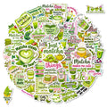 2026 Newly 56PCS Drink beverage matcha latte Sticker