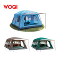 Woqi Family Tents Camp Outdoor Two Room 4-6 Person Waterproof Luxury Big Camping Tents