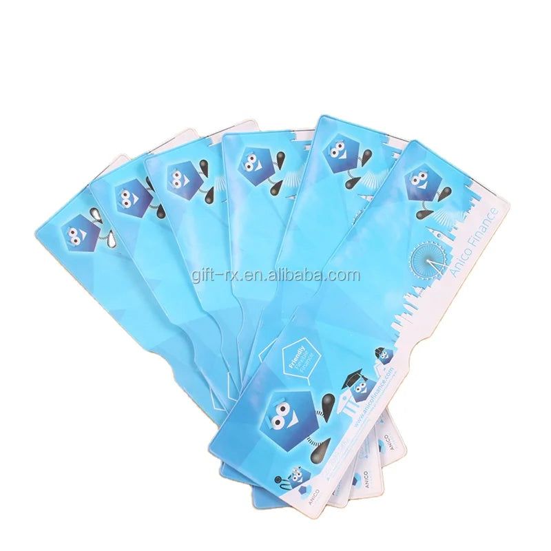 Waterproof PVC Card Holder with Letter Pattern Plastic ID Card Pouch for Business or ATM Card Use
