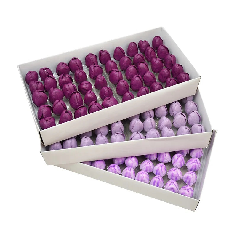 Artificial Soap Flower Tulip Decorations for Wedding Christmas Valentine's Day & New Year