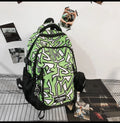 Fashion Waterproof Polyester Solid Color Eco-friendly 20-36L Unisex Student Backpack for Junior High School Students