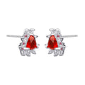 KIRIN Jewelry's Latest 925 Sterling Silver Gemstone Stud Earrings Gold Plated Drop Earrings Design