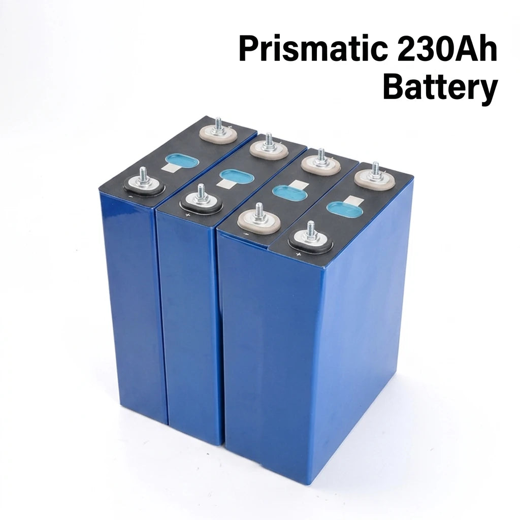 Baisiyu 3.2V 230Ah LiFePO4 Battery Cell Grade a 4000 Cycles Prismatic Lithium Ion for Solar RV DIY 12V 24V 48V Storage System