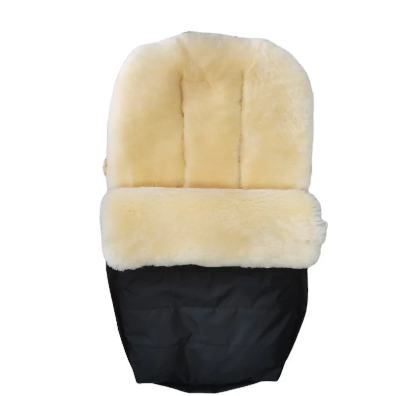 Bering BS-02 Eco-Friendly Sheepskin/Polyester Home Textiles Padded Newborn Sleeping Bag with Customized Options Home Textiles
