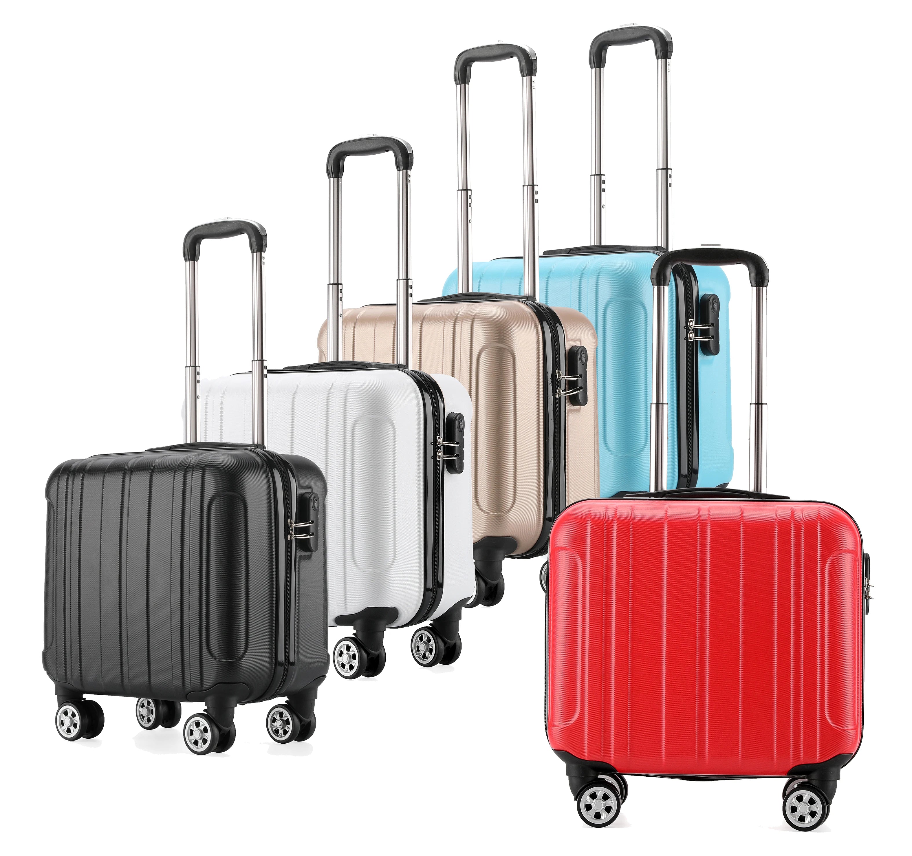 Hot Sale Size 18inch  Custom Logo Printing Boarding Small Luggage Fortravel  Carry-on Suitcase