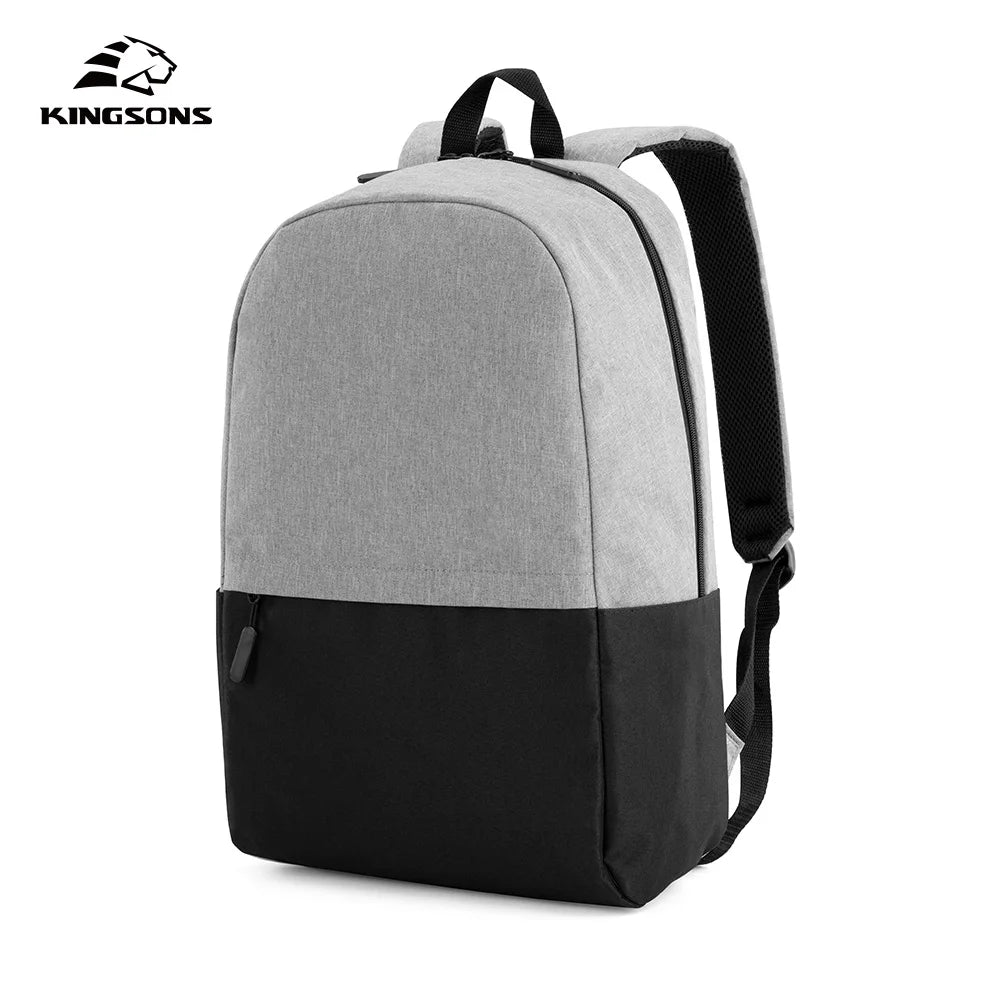 For New Fashion Waterproof Laptop Backpack with Zipper Closure for Men 15.6" Computer Size Low MOQ Very Cheap