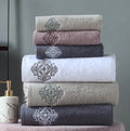 Wholesale Luxury Customized 80x140cm White Plain Terry Hotel Spa 100% Pakistan Cotton Bath Towel Hand Face Towel Set