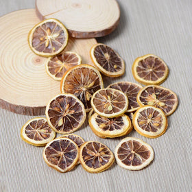D088 Dried Flower Dry Fruit Lemon Slice for Scented Candles Sachet Flower Wreath Handwork Dried Flowers Diy