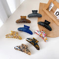 Korean New Arrival Retro Hair Accessories extra Large 12.5cm Acetate Rhinoceros Bear Hair Claws