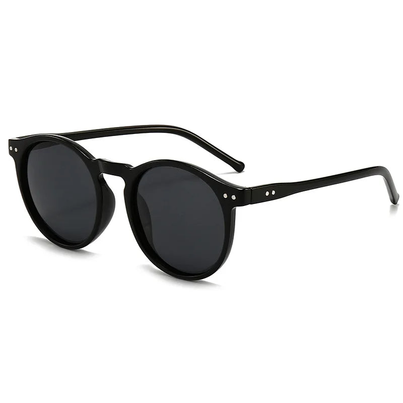 Hot Promotion Unisex Sunglasses with UV400 Acrylic Lenses Black PC Frame Polarized Lenses for Adults Wholesale Black Frame Color