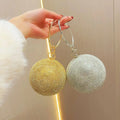 Fashion 2025 Women's Round Purse Sparkly Circle Ball Crystal Clutch Bag Rhinestone Evening Handbag Women Chain Party Handbags