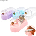 New Arrival 30 Holes 2 in 1Nail Drill Bits Holder Cleaning Display Box Clean Brush Nail Drill Bits Storage Box