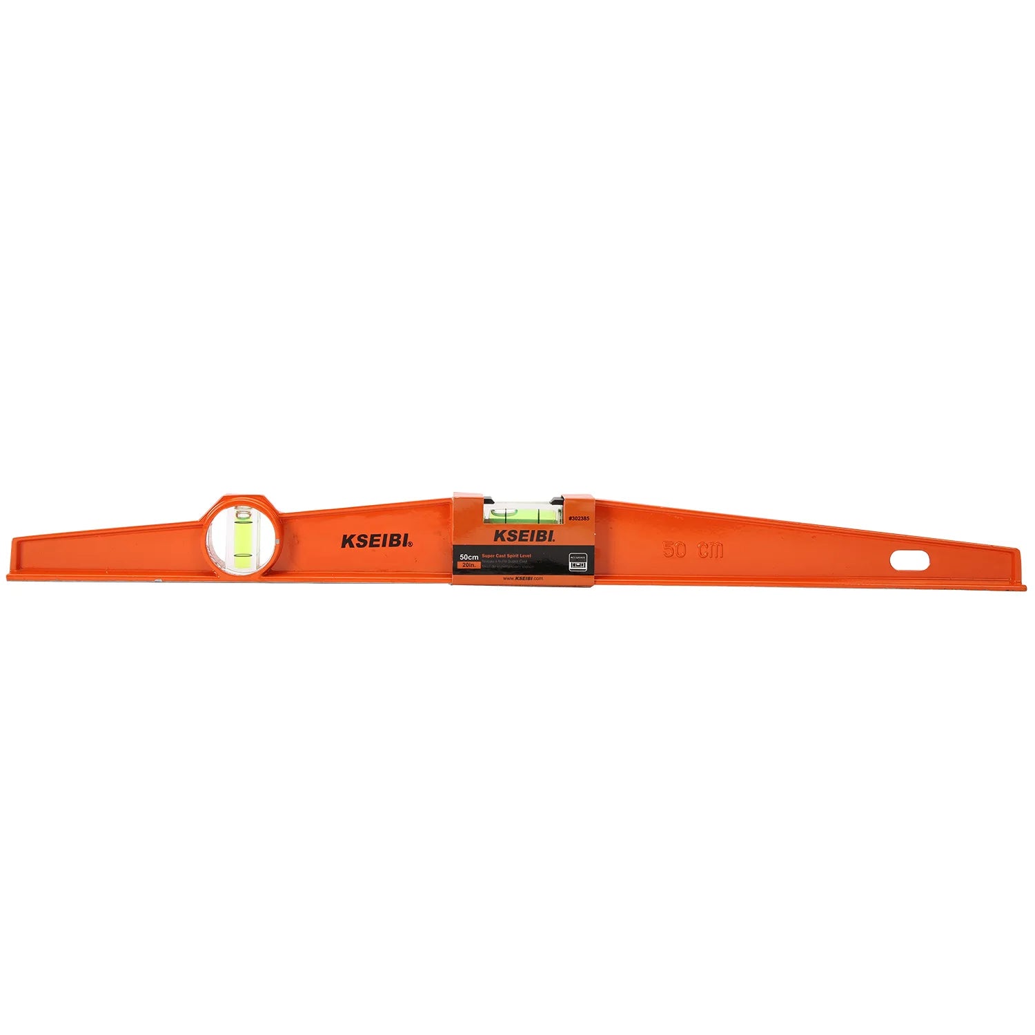 KSEIBI Supercast Spirit Level With Two Vials /  Nivel Espiritual