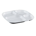 Factory Wholesale Restaurant Fast Food Divided Portion Melamine 4 Sections Compartment Plate