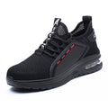 Men's 796-5 Sport Safety Shoes Anti-Smash Steel Toe Puncture Proof Sole Breathable Mesh Upper for Summer Winter for Factory Use