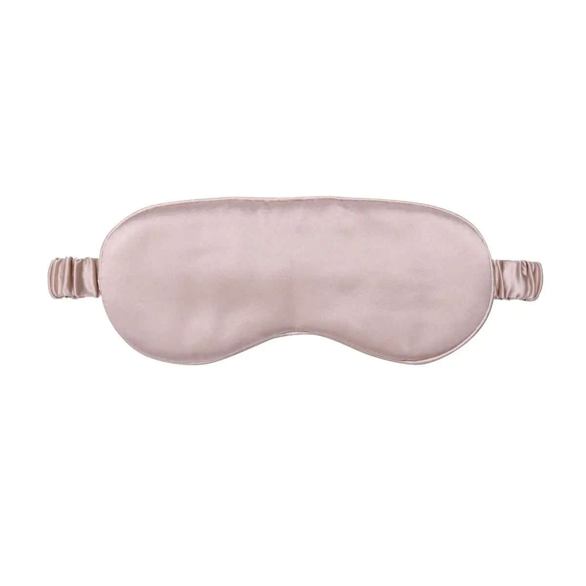 Blackout Sleep Mask for Side Sleeper 100% Mulberry Silk Eye Cover for Sleeping with Elastic Band