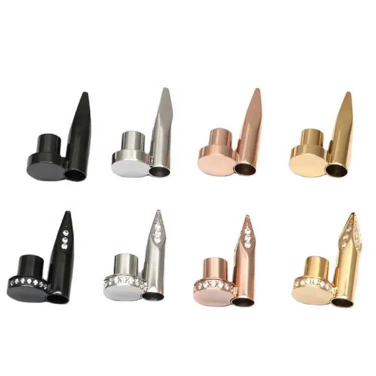 Fashion 316 Stainless Steel Bracelet Nail Accessories Handmade Bracelet Accessories Plated Gold Rose Gold  Black Color