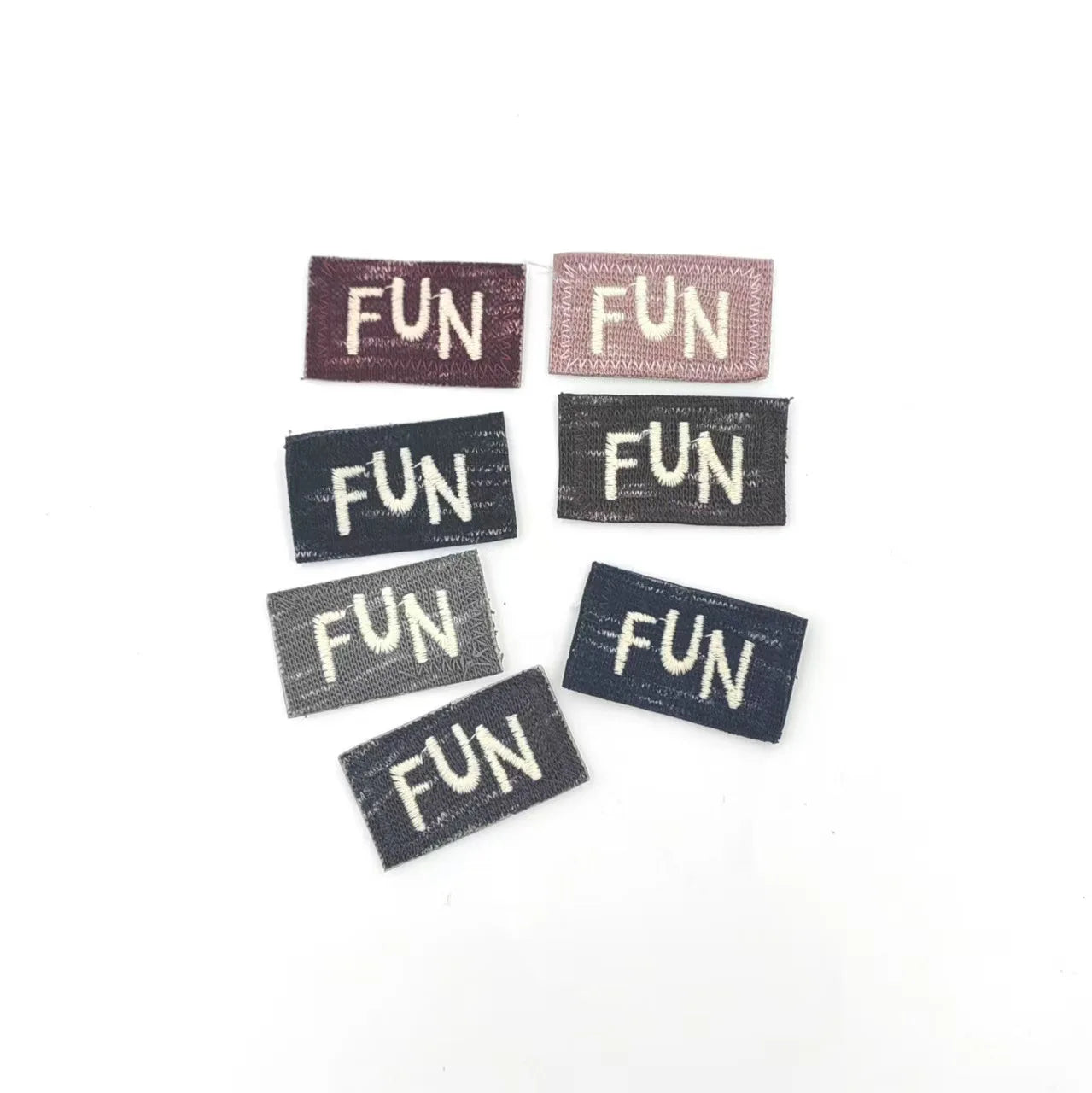 Custom Luxury Brand Logos Handcrafted Embroidered Woven Clothing Labels for Garment Packaging & Decorative Accessory Labels