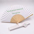 Affordable Promotional Bamboo Silk Folding Hand Fan