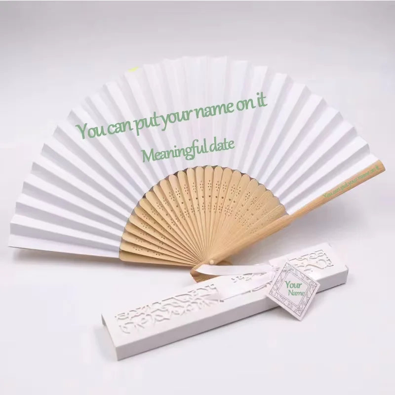 Affordable Promotional Bamboo Silk Folding Hand Fan