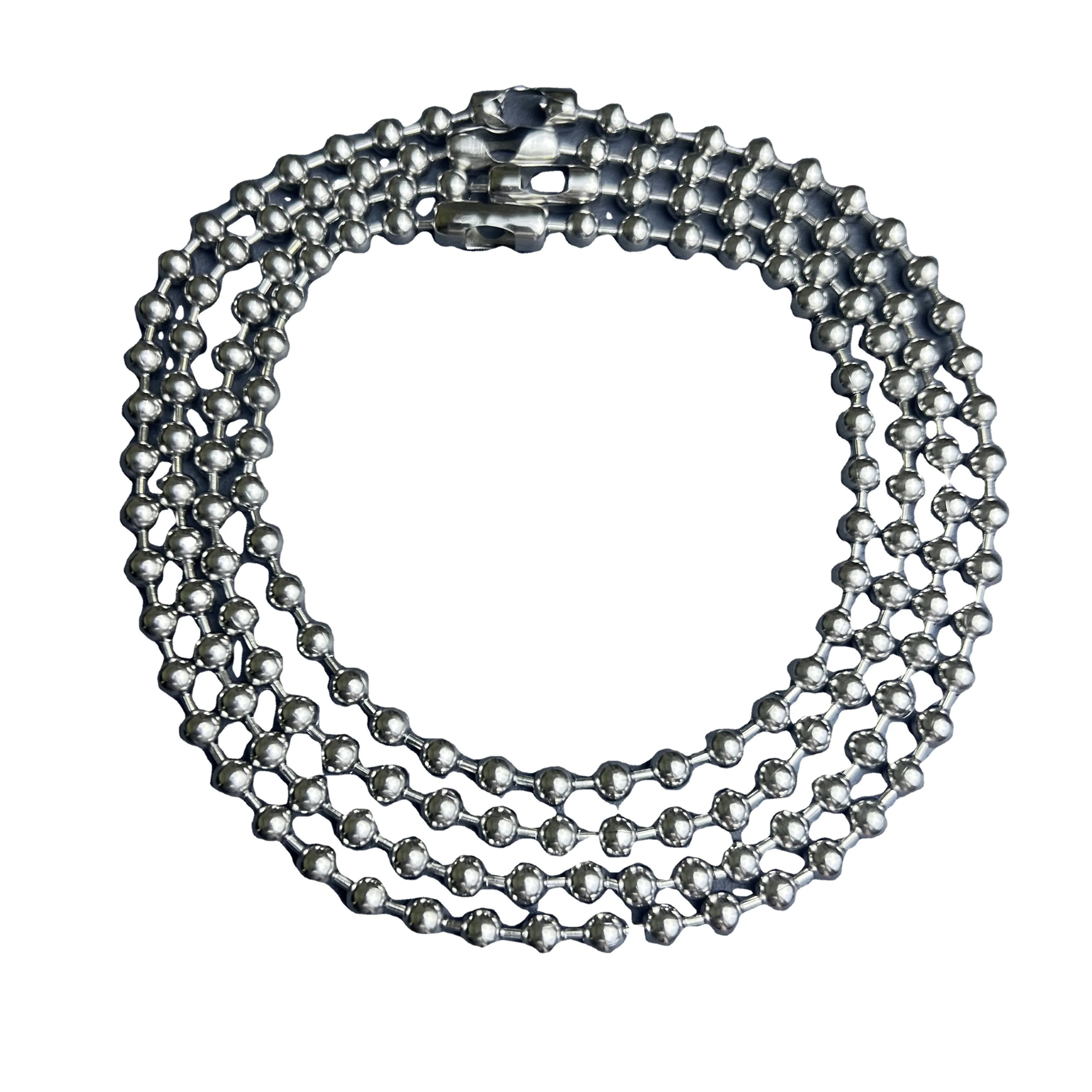 Unisex Stainless Steel Link Chain Necklace Trendy Design Anniversary HJ Brand Direct Manufacturer