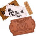 Leather Label Small Batch Clothing Leather Label Hot Press Printing Logo Luggage Accessories Jeans Trademark Accessories