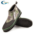 Non-slip Camouflage Fishing Shoes With Nails on Felt Sole Neoprene Diving Boots