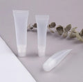 8/10/15ml Clear Lip Gloss Balm Tube Plastic Cosmetics Container Transparent Air Empty Makeup Packaging