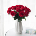 FREE SAMPLE Wedding Decoration Real Touch Latex Artificial Roses Flower Arrangement