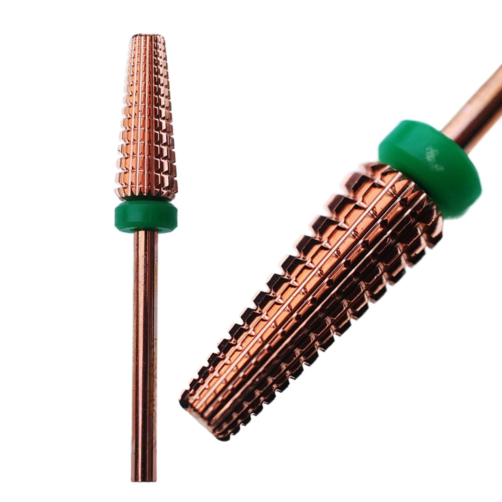 5-in-1 Long-Lasting Carbide Nail Drill Bits Multi-Functional Coarse C for Nail Tools Packaged in Plastic Box