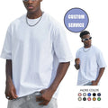 Fashion 100% Cotton Custom T Shirt for Men Blank Heavy Weight Oversized Tshirt Printing Men's Heavyweight T-shirt