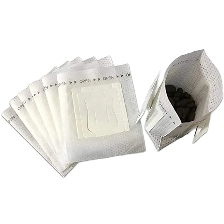 Drip Bag Coffee Single Serve - Hanging Ear Style Filter for Pour Over Compatible with Any Mug Fast & Convenient Brewing