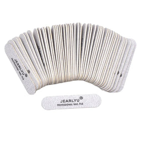 Custom Logo Disposable Mini Zebra Nail Files 180/240 Strip Thin Emery Salon Tool Professional Durable Polisher for Manicure