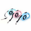 Wholesale Stocked Nylon Hands Free Pet Retractable Rope Dog Leash