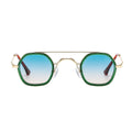 OT8045 Reasonable Price Round Double Bridge Sunglasses Steam Punk Sun Glasses China Wholesale Metal Frame Sunglasses Men