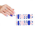 Fashion Japanese Heart Hand UV Portable Nail Wraps Customized Design Nail Art Stickers Wholesale Price