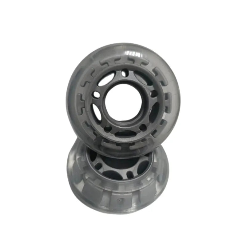 High Rebound Inline Roller Skates with 60*18 63*18mm PU Rubber Wheels Customizable Size and Hardness of Hockey Wheels