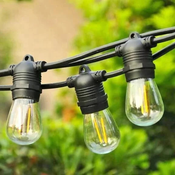 Commercial Led Festoon Lighting Ramadan Festival Cheapest Ip65 Waterproof Outdoor Interconnect Festoon String Lights