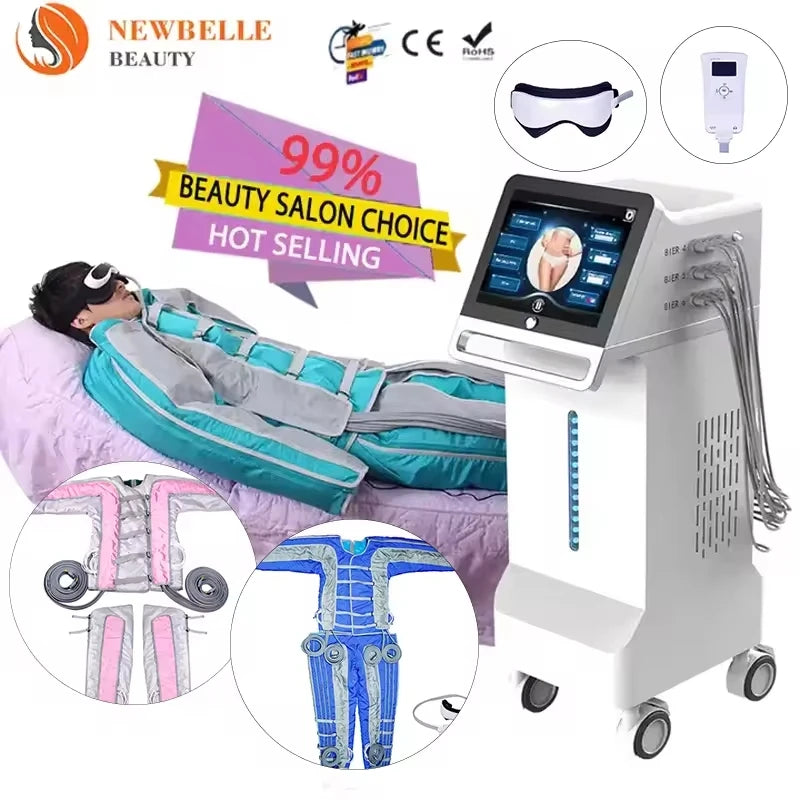 air Compression Boots for Legs Botas De Compresin De Aire Para Piernas Compression Suit Lymphatic Drainage Lymph Drainage Pants