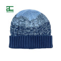 ALLCH RTS Stock Autumn Winter Tie Dye Knitted Hat Warm Thick Outdoor Beanie Women Men Digital Printing Designer Logo Winter Cap