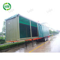 Custom Waterproof Trucking Shelter Tarps Side Curtain Cargo Covers Pvc Tarpaulin Canvas Tarps for Truck Trailer Sheeting