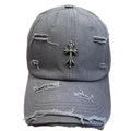 Custom logo Cotton Adjustable Dad Hat Vintage Distressed Baseball Cap for Women Men