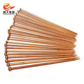 Pengda 18 Pairs Tools Giant Wood Wooden Knitting Needles Set for Yarn