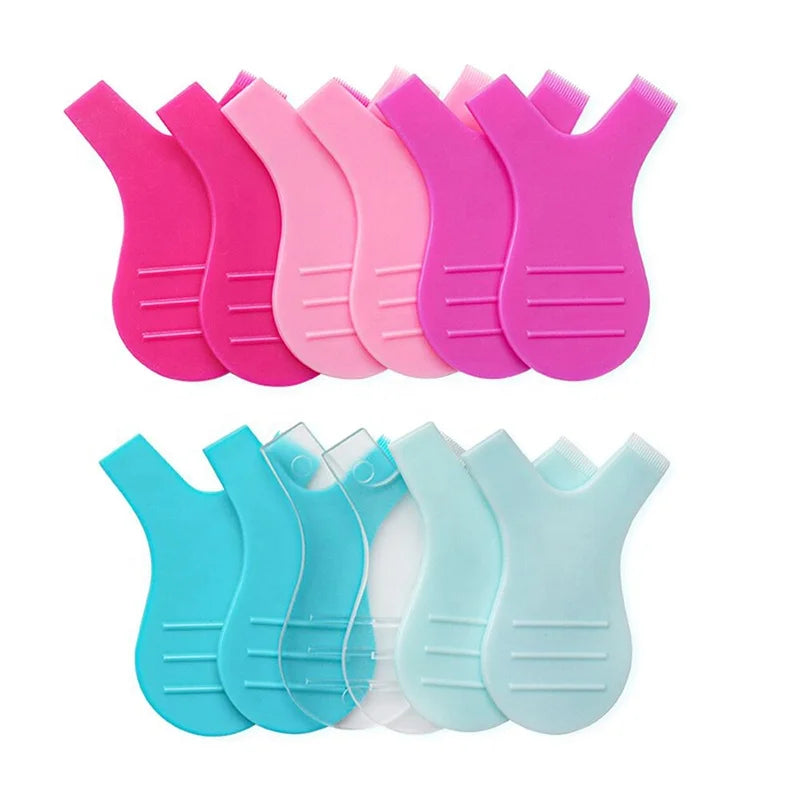 Permanent Makeup Supplies Wholesale Lash Extension Brush Plastic Disposable Y-Shape Eyelash Brush With Low Price